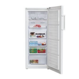Congélateur Armoire BEKO RFNE270T21W – 214L NoFrost – A+ – L59,5cm x H152cm – Blanc RFNE270T21W