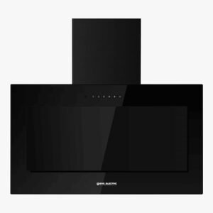Hotte Murale Inclinée EAS ELECTRIC 90cm Verre Noir EMRH908VRT-N