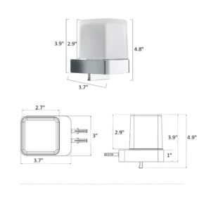 Distributeur Mural de Savon Liquide ECO en Verre/Chrome Carré 06917002