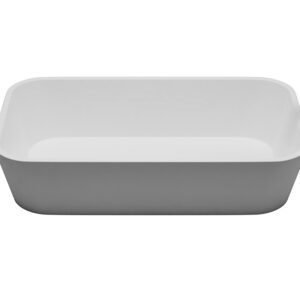 Vasque à Poser BIEL 47x28x11cm Corian Blanc Mat