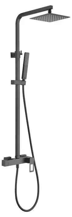 Colonne de Douche Mono SUECIA Noir Mate BDC032/NG