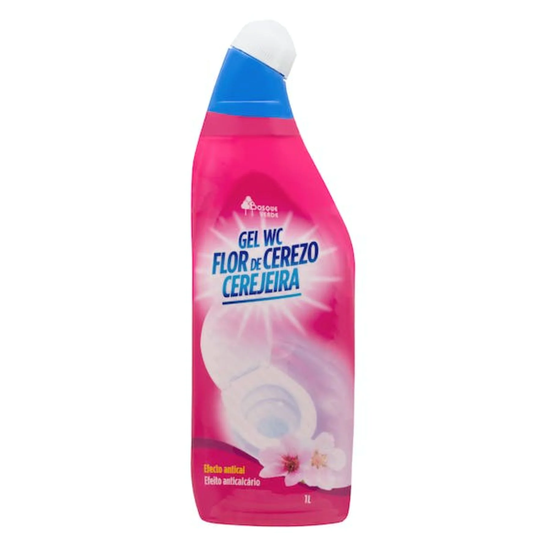 Gel Nettoyant pour WC Fleur de Cerise Rose 1L MERCADONA