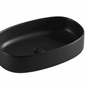 Vasque à Poser 1002MB 54x35x14cm Noir Mat