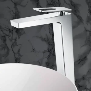 Mitigeur Lavabo Bec Haut SUECIA Chrome BDC032-3