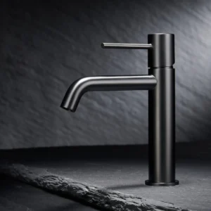 Mitigeur Lavabo MONZA Black Gun Métal BDM039 1BGM