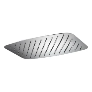 Tête de Douche Rectangulaire 30x20cm S304 Chrome RDR001