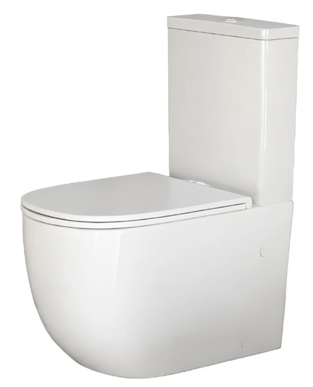 WC sur Pied Compact GENOVA Blanc Brillant 00334/00359