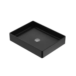 Vasque à Poser 2010MB 47x36x12cm Noir Mat