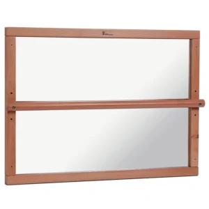 Miroir Encadré 70x60cm Cerisier