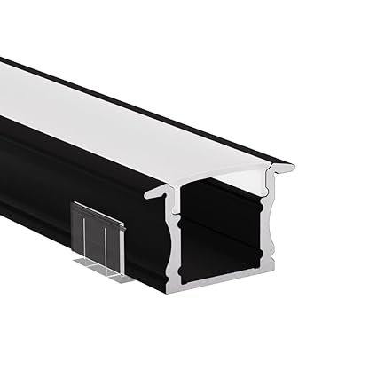 Listel Led Alu 15x24mm Noir 2,5ml OLDLA1N