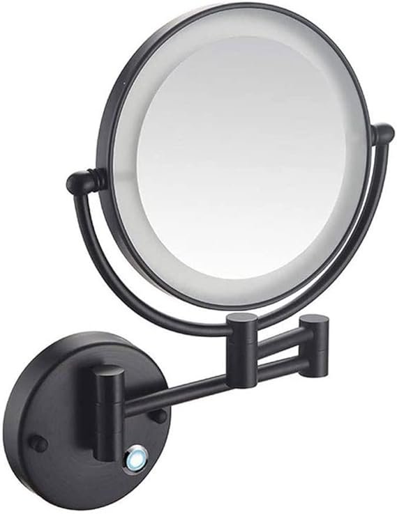 Miroir Grossissant Mural x5 Noir 06349081