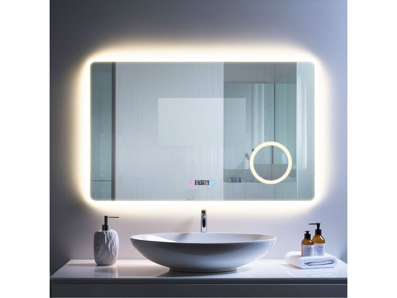 Miroir Led TEKA 80x60cm One Touch + Grossissant 187260000