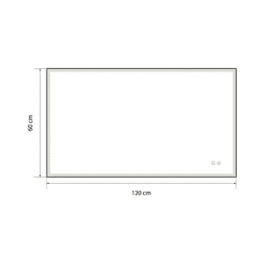 Miroir One Led SUNSET 120x60cm avec Antibuéée 25034