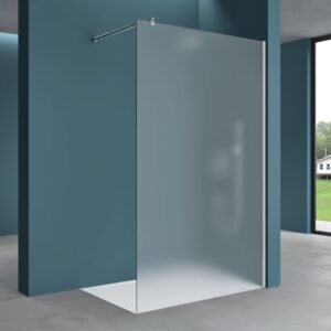 Paroi de Douche Fixe WALK-IN 118x195cm Chr/Sablé CASTEL WK1180