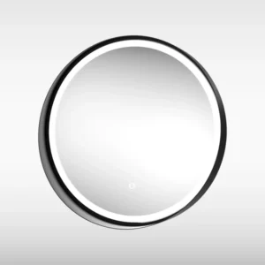 Miroir Led ALEMANIA 60cm One Touch Antibuée Contour Noir ALEM005/60NG