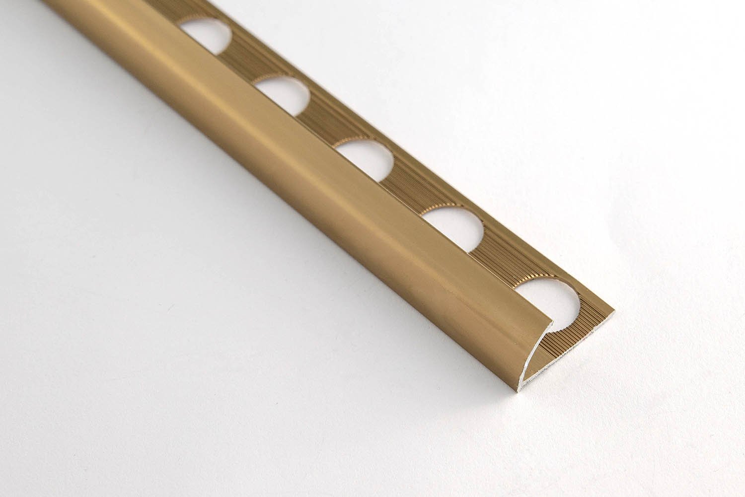 Profilé Alu Courbé 10,5mm Bronze Brillant 2,6ml A105BRB