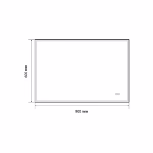 Miroir One Led SUNSET 90x60cm avec Antibuée 25032