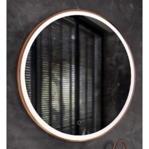 Miroir Led PARIS 80cm Contour Or/Rose One Touch PARI020/80OR