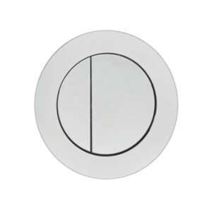 Bouton Poussoir pour Wc sur Pied(Genova,Rhodas,Siena,New Palermo,Nikko) Chrome