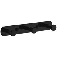 Patère triple ECO Noir Mat 06544081