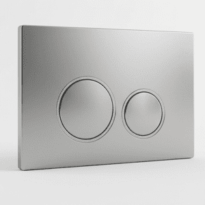 Bouton Poussoir pour WC Suspendu ROUND Chrome BK0202120