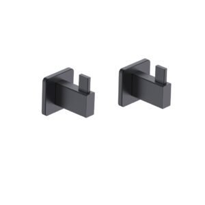 Patère TECHNIC Noir Mat CAT002-01/NG