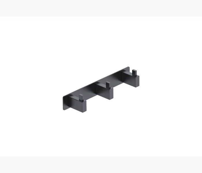 Patère Triple TECHNIC Noir Mat CAT002-02/NG