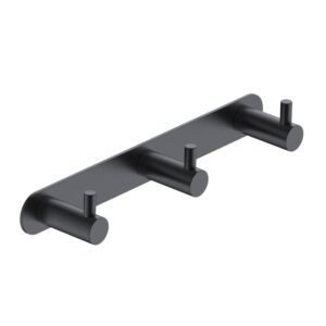 Patère Triple ESSENTIAL Black Gun Metal CAE001-02/BGM
